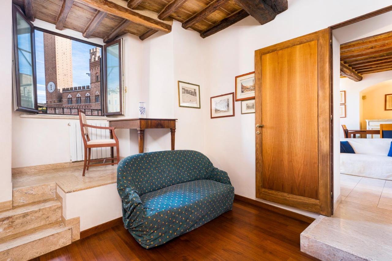 The Balcony Suite - Affaccio Su Piazza Del Campo Σιένα Εξωτερικό φωτογραφία