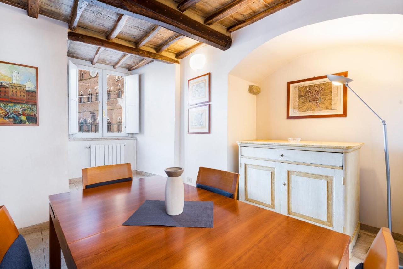 The Balcony Suite - Affaccio Su Piazza Del Campo Σιένα Εξωτερικό φωτογραφία