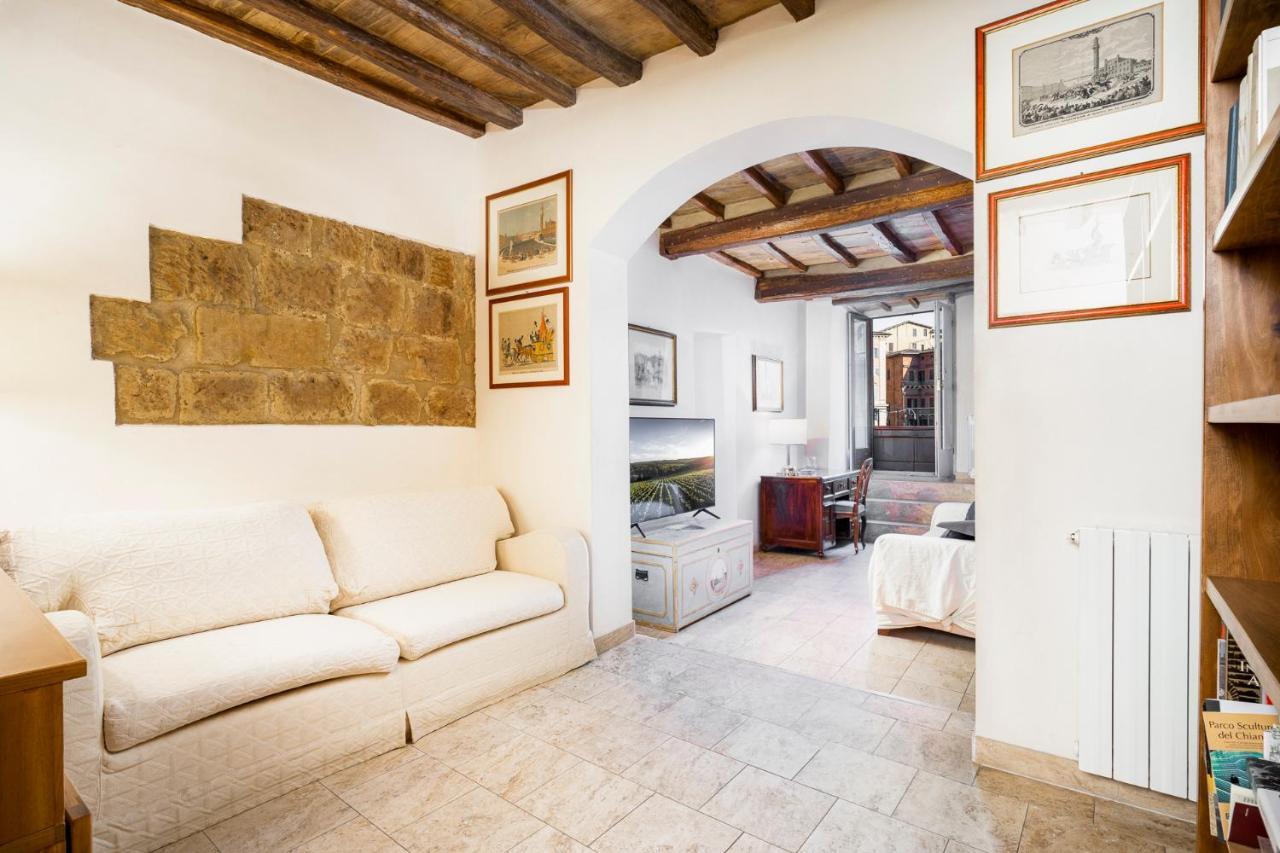 The Balcony Suite - Affaccio Su Piazza Del Campo Σιένα Εξωτερικό φωτογραφία