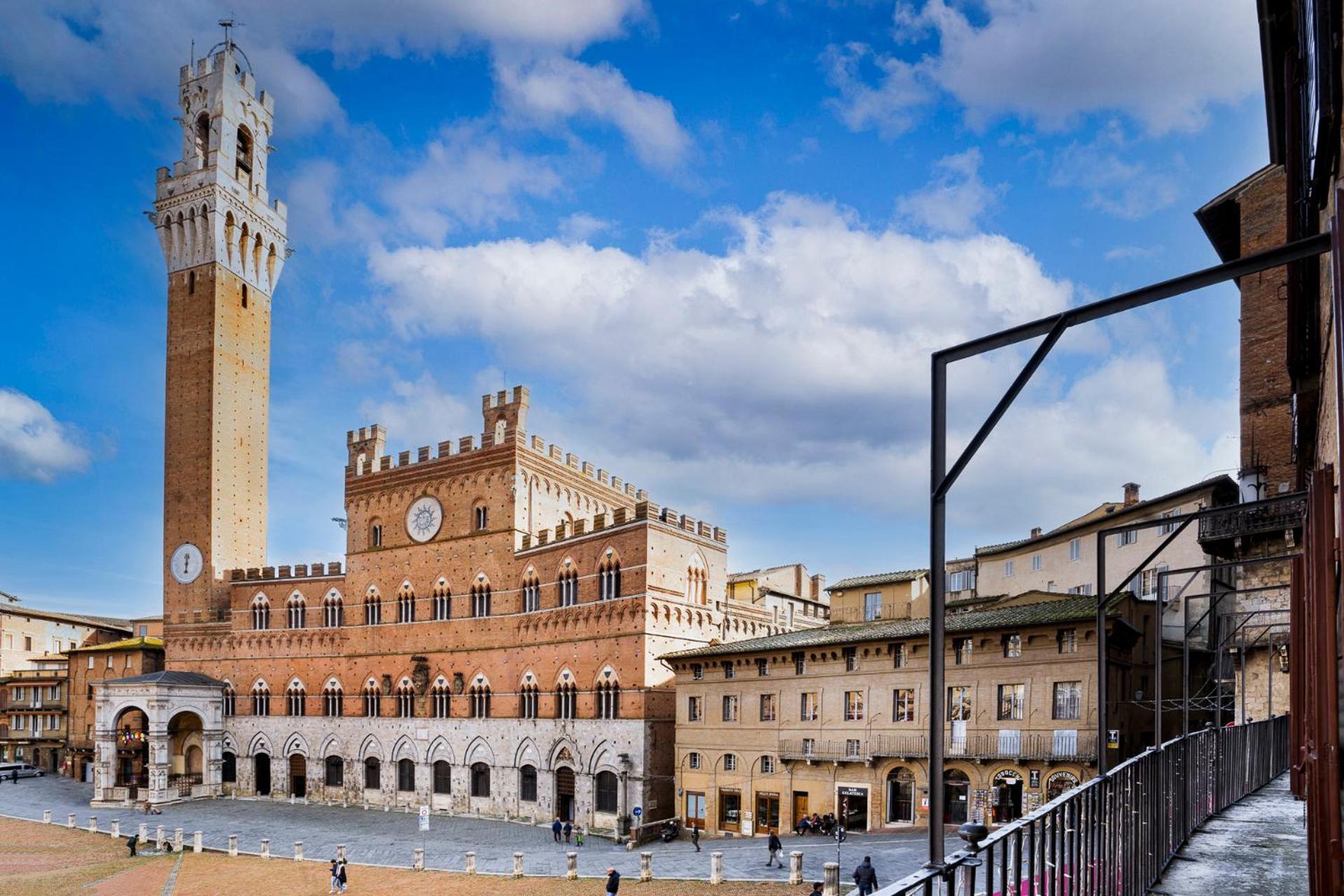 The Balcony Suite - Affaccio Su Piazza Del Campo Σιένα Εξωτερικό φωτογραφία